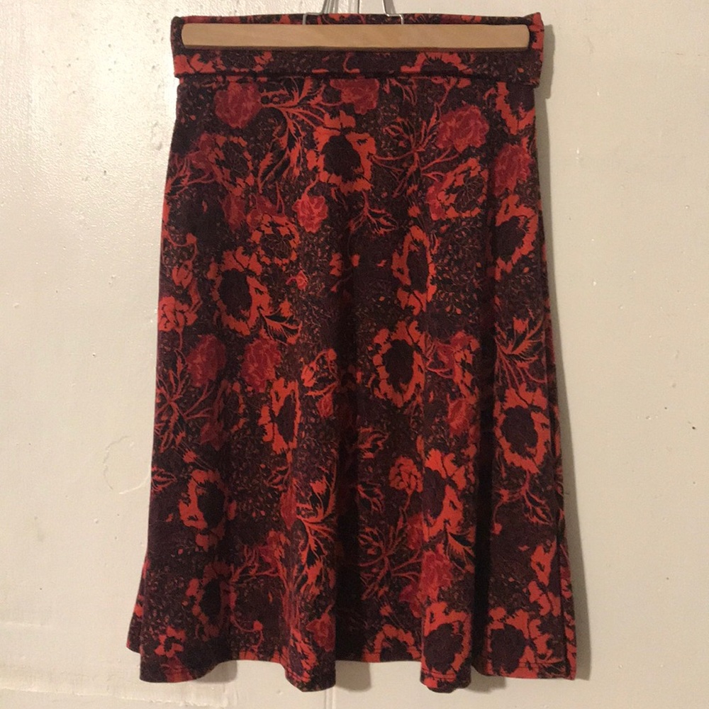 LuLa Roe fold over waist skirt size xs